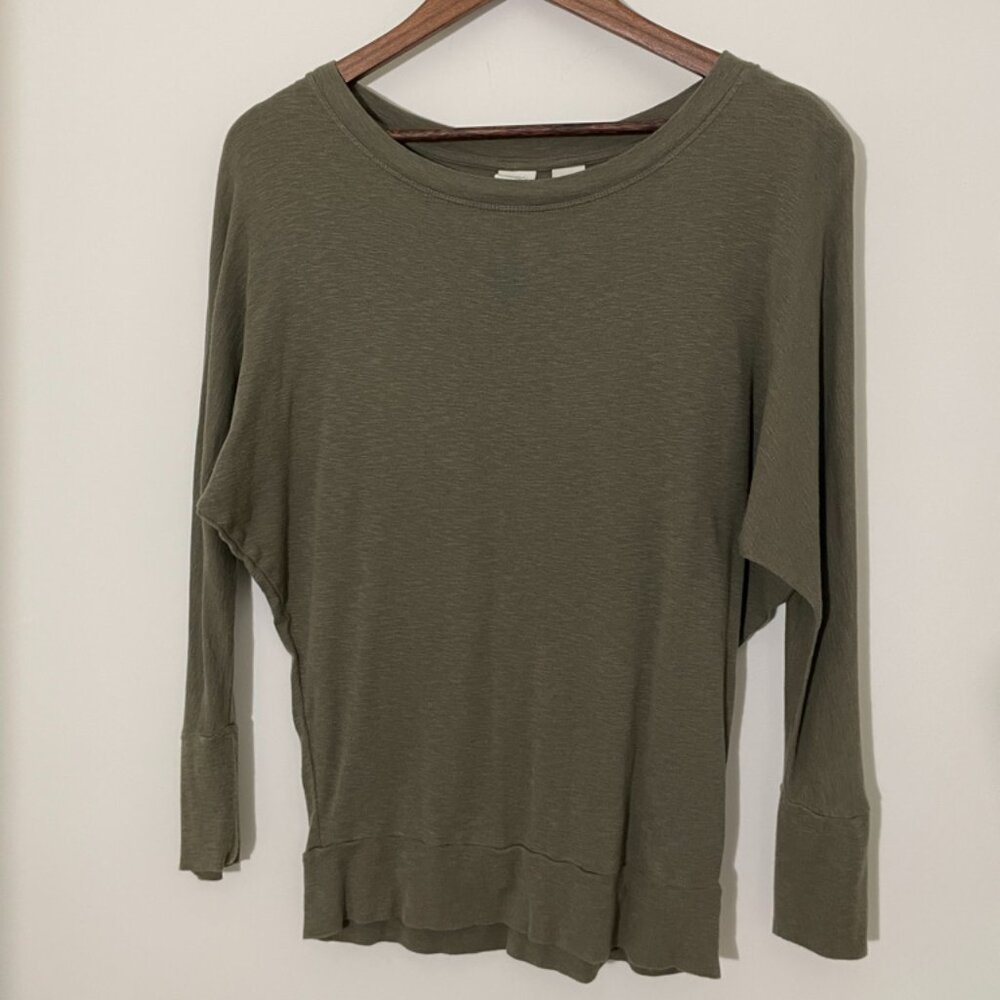 Lucy & Laurel Long sleeve Tee - Green S